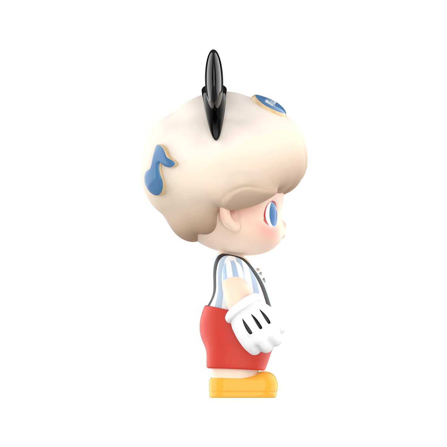 POP MART Figurine, MEGA JUST DIMOO 400% Mickey Mouse, 11.02in/28cm, Collectible Art Toy, Modern Home Décor
