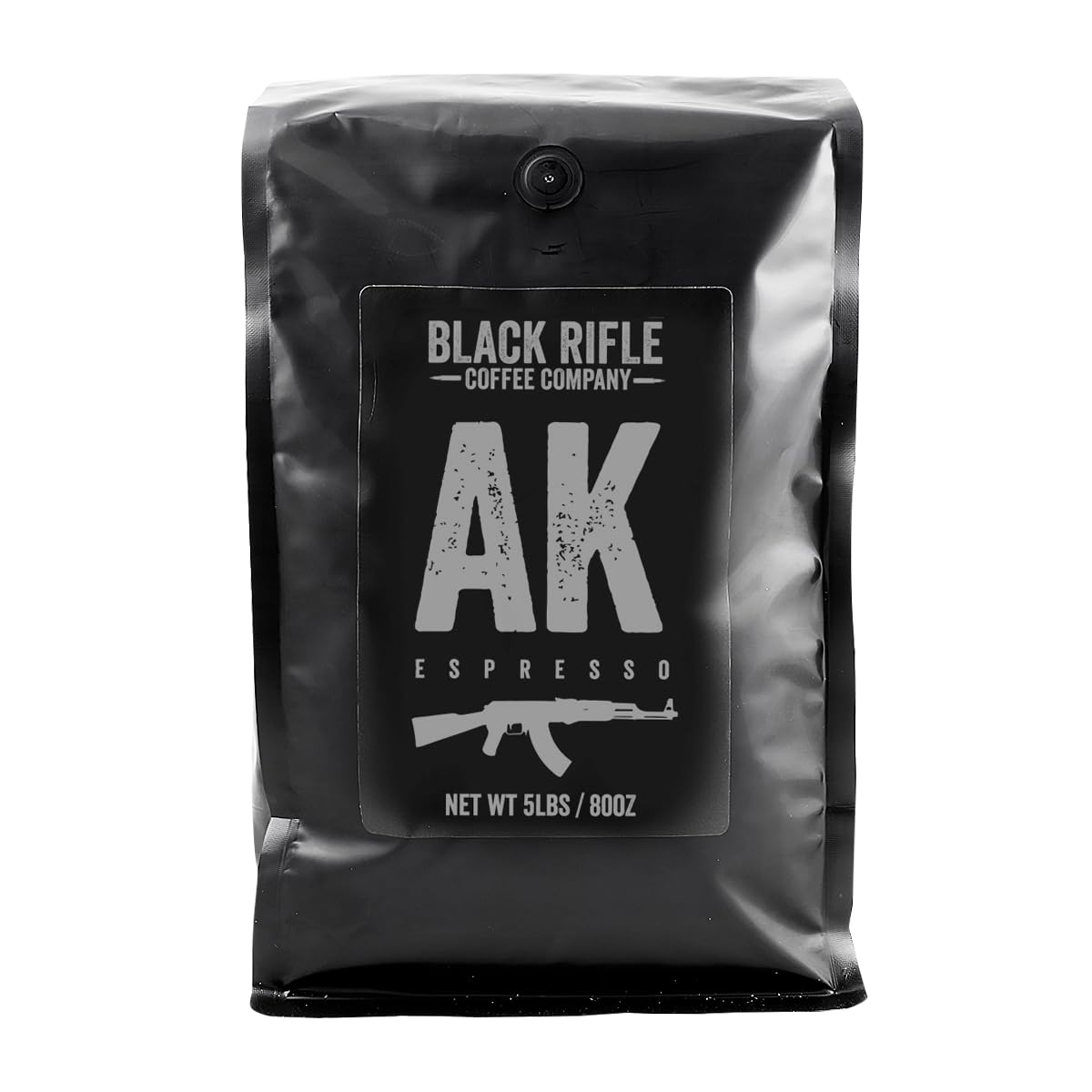 Black Rifle Coffee Company Ground Coffee, Medium Roast, 5 lb Bag, Arabica Beans, Colombian & Brazilian Blend