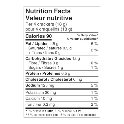 Breton Herb & Garlic Crackers, Gluten Free 4.76 Oz (Pack Of 6)