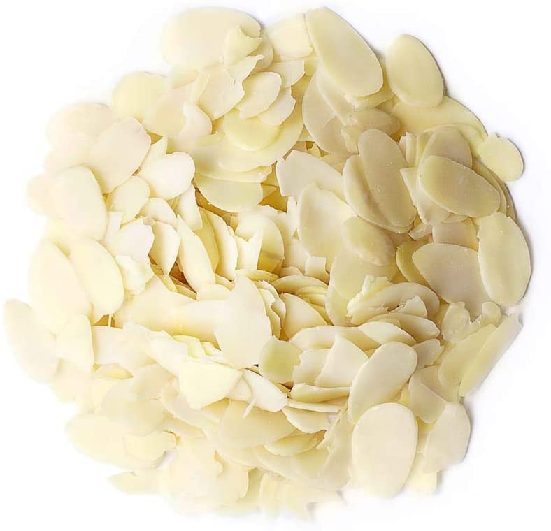 Food To Live Blanched Sliced Almonds, 18 Pounds - Thinly Sliced Raw Blanched Almonds, Vegan, Keto, Kosher, Bulk. High In Vitamin