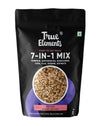 True Elements 7 in 1 Super Seeds & Nut Mix 8 Oz - (Roasted Pumpkin Seeds, Watermelon Seeds, Sunflower Seeds, Flax Seeds, Soyanut