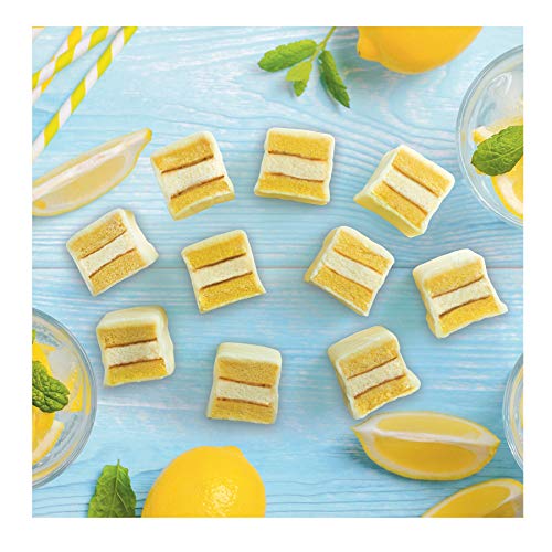 The Original Cakebites By Cookies United, Grab-And-Go Bite-Sized Snack, Sweet Lemon Layers, 12 Pack Of 3 Cookies