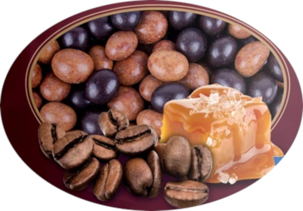 Premium Xpressos Salted Caramel Covered Espresso Beans 4 Ounce By CandyKorner
