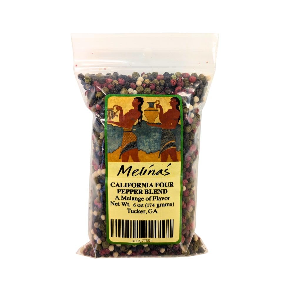 ARTSTAR Melinas Peppercorns 4 Pepper Blend, 6 Ounce, COMINHKPR47218