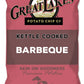 Kettle Cooked Barbeque Potato Chips By Great Lakes 12 Bags | 1.375 Oz Each | Mystery Bonus Gift Bundled By Superdeals