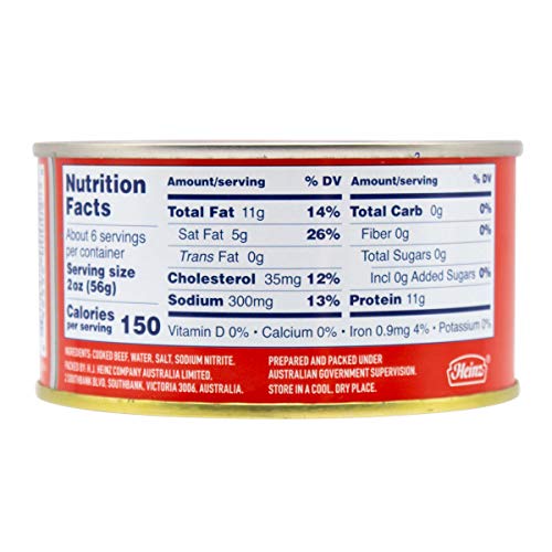 Ox & Palm Corned Beef Original Chunky Style, 11.5 Ounce (Pack Of 12)