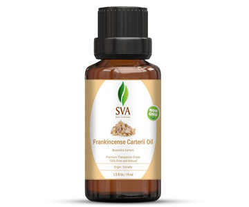 Sva Frankincense Essential Oil 1/3 Oz(Boswelia Carterii) -100% Pure, Natural, Undiluted, Therapeutic Grade For Skin & Hair Care,