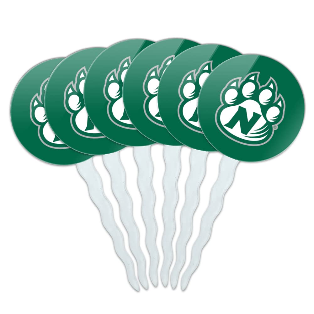 NW Missouri Sate Primary Logo Cupcake Picks Toppers Decoration Set of 6