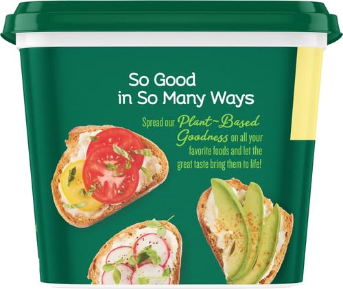Land O Lakes Plant-Based Creamy Spread, Vegan & Gluten-Free, Spreadable, 15 oz tub