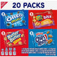 Nabisco Classic Mix Variety Pack, Oreo Mini, Chips Ahoy! Mini, Nutter Butter Bites, Ritz Bits Cheese, 20 Snack Packs