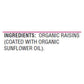 Woodstock Farms Organic Thompson Raisin 13 Ounce (Pack of 8)