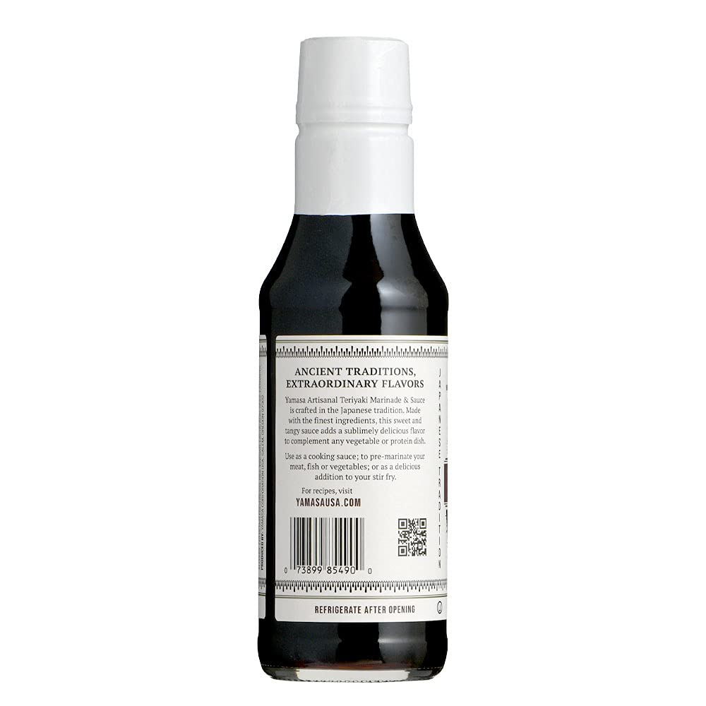 Yamasa, Artisanal Teriyaki Marinade & Sauce, Non-GMO, 10fl oz