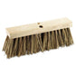 Boardwalk Bwk71160 6.25 In. Palmyra Fiber Bristles 16 In. Brush Street Broom Head - Brown