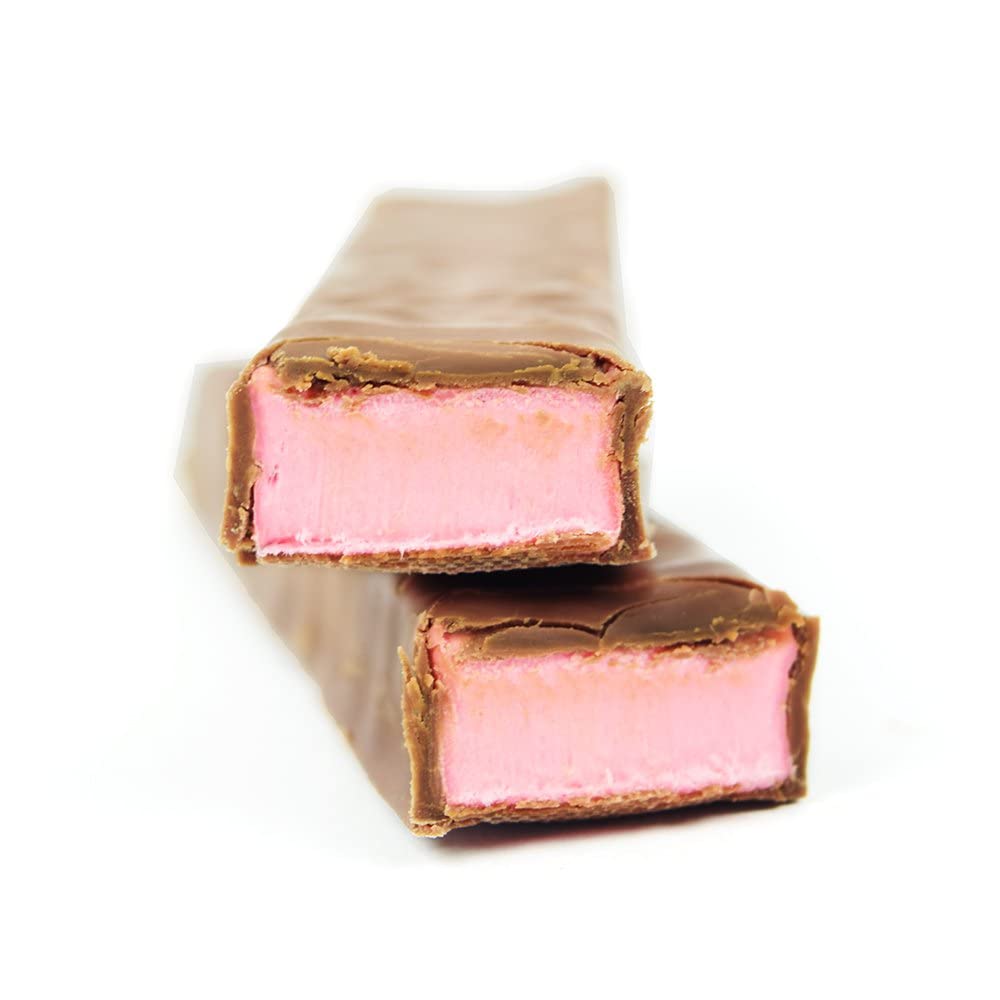 Charleston Chew Strawberry - 53.2G Classic Retro American Candy Bar - 8 Bars