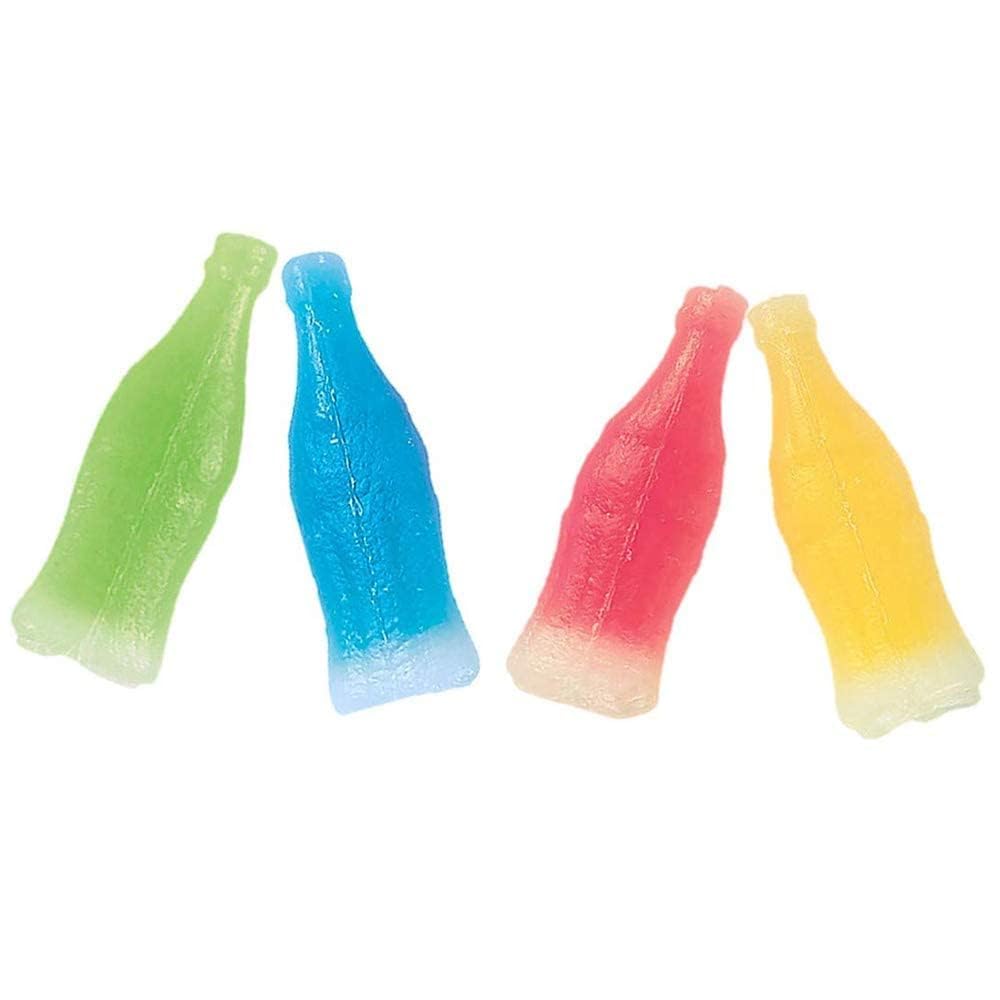 Fruidles Original Wax Bottles Candy Drinks - Liquid Filled Mini  , 10 Pounds, 0.5 inches Size