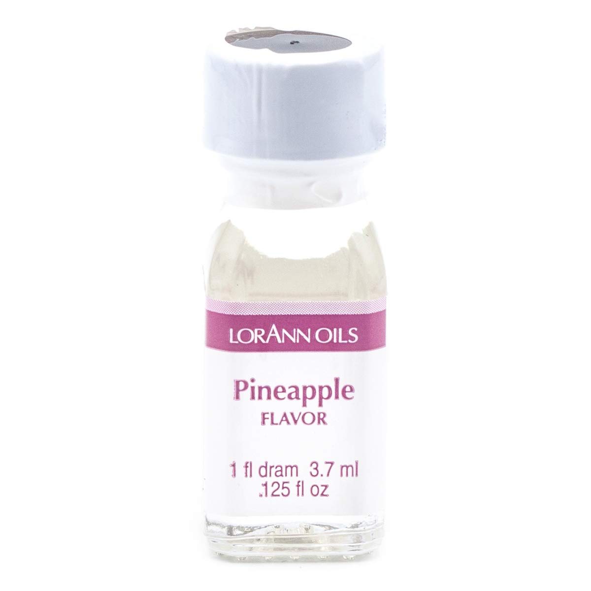 Lorann Pineapple Ss Flavor, 1 Dram Bottle (.0125 Fl Oz - 3.7Ml - 1 Teaspoon)