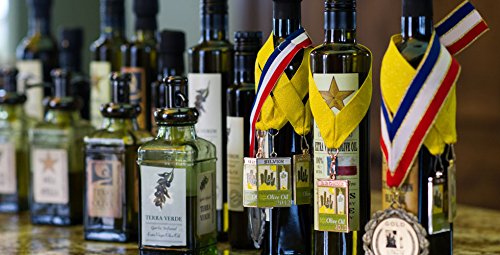 Texas Hill Country Olive Co Rosemary Infused Olive Oil - Cold Pressed Gourmet Evoo Olive Oil - Great For Dressing Dipping Marina