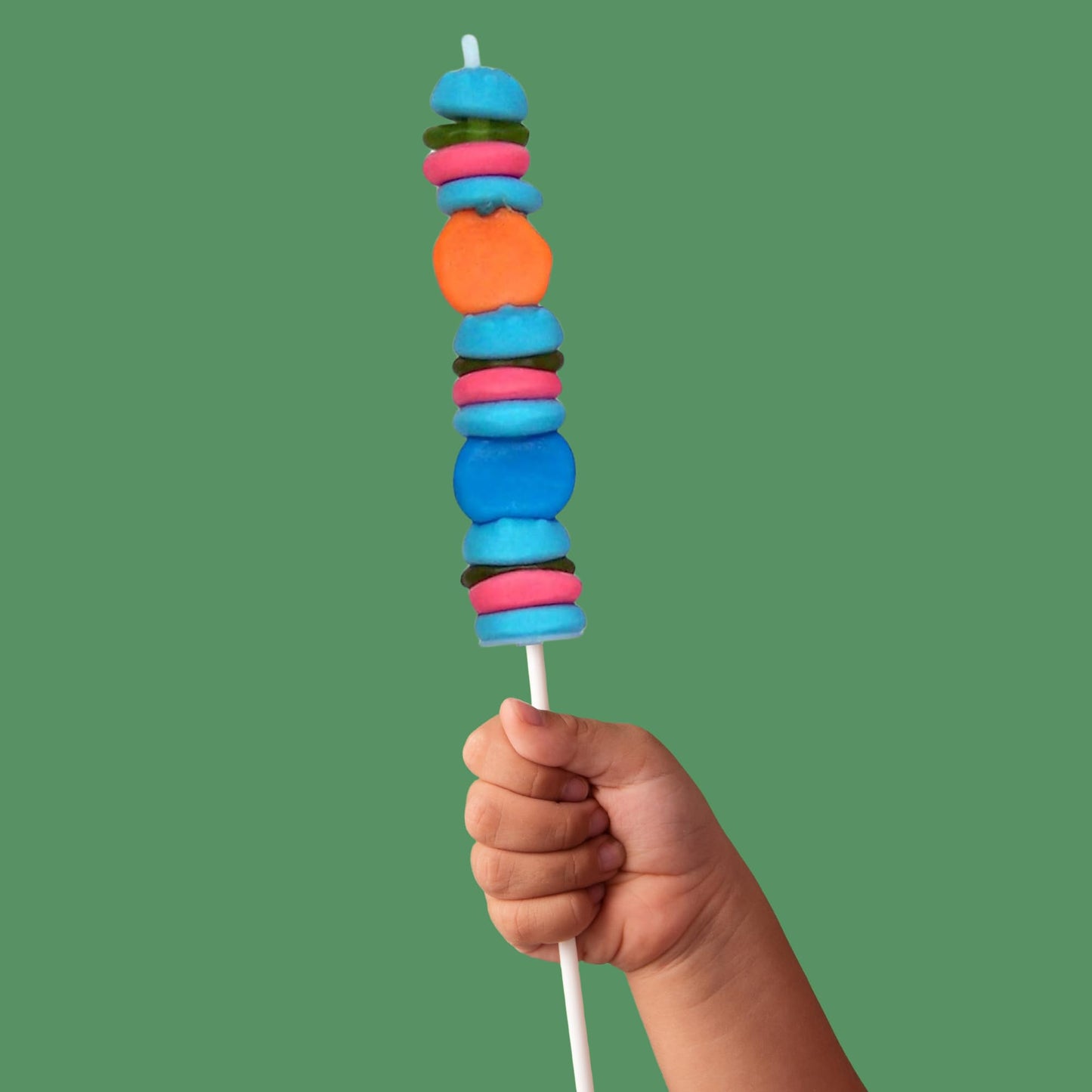 Spongebob Squarepants Krabby Patty Gummy Kabobs, Individually Wrapped Candy, Party Favor Treats, 1.48 Ounces (Pack Of 3)