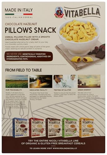 Vitabella Cereal Chocolate Pillows Organic, 10.6 oz