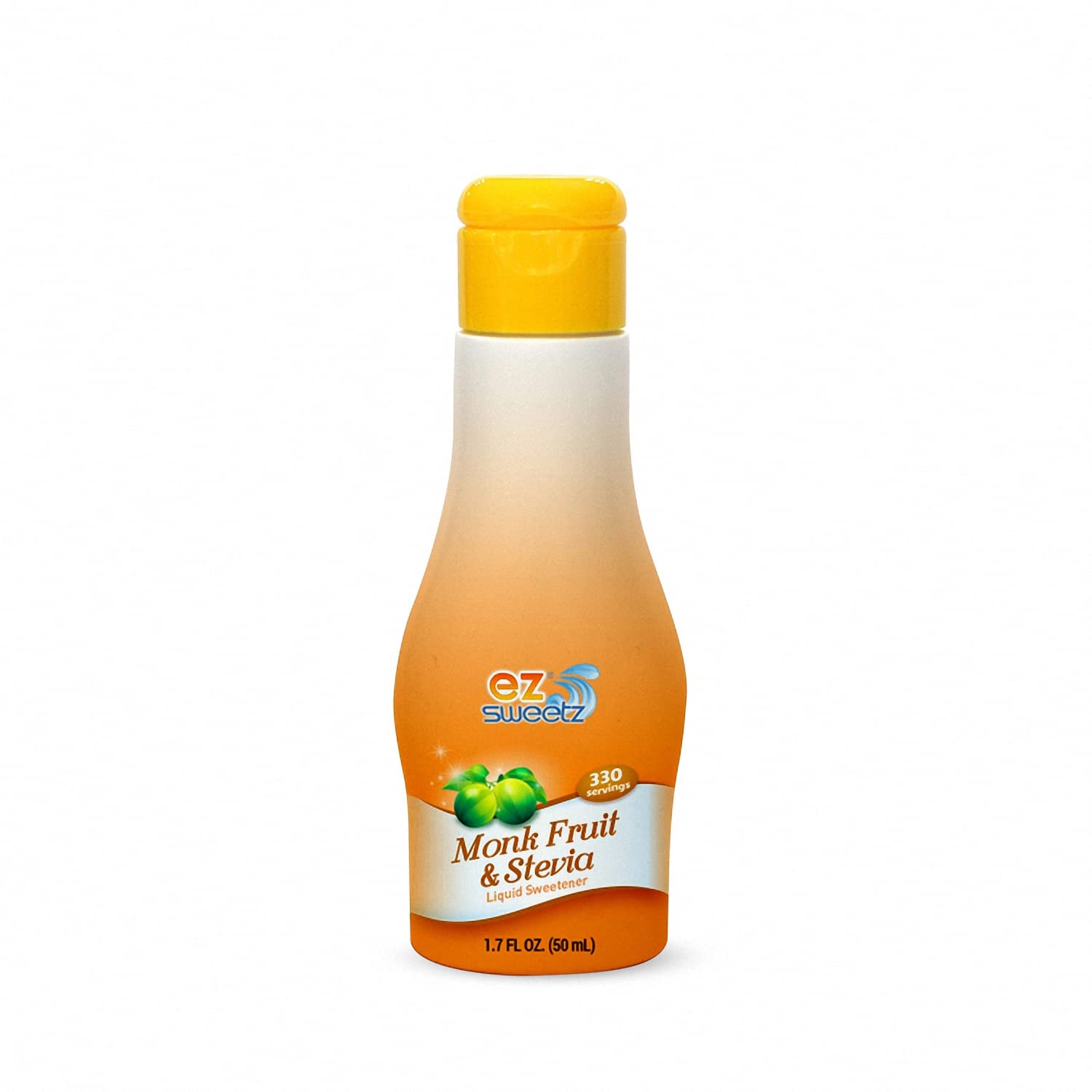 Monk Fruit &Stevia (1.7 Fl Oz - Liquid Sweetener 330 Servings/Bottle| 1Pack)