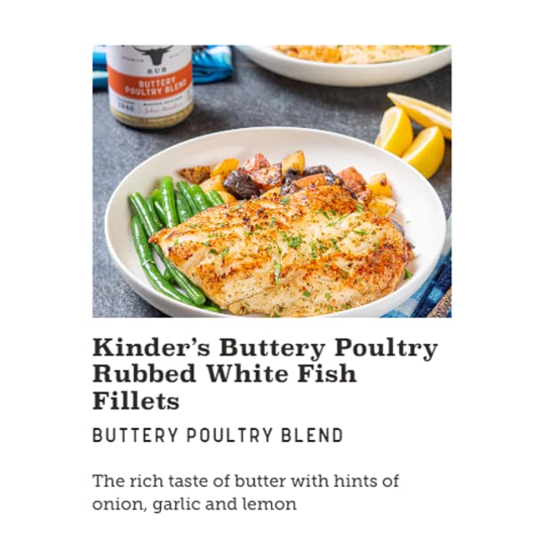 Kinders Buttery Poultry Blend Seasoning, 11 ounce