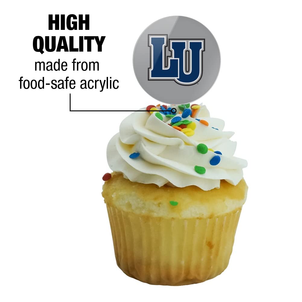Lincoln University (Mo) Secondary Logo Cupcake Picks Toppers Decoration Set Of 6