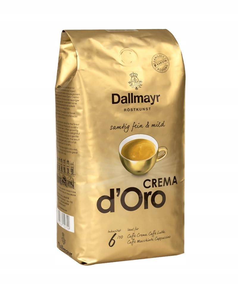 Dallmayr Crema D'Oro Mild Und Fein In Bohne, 1Er Pack (1 X 1000 G Beutel)