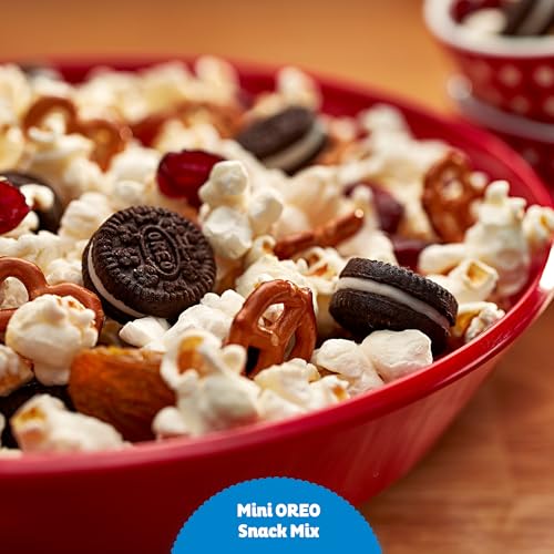 OREO Mini Chocolate Sandwich Cookies, 10 Snack Packs