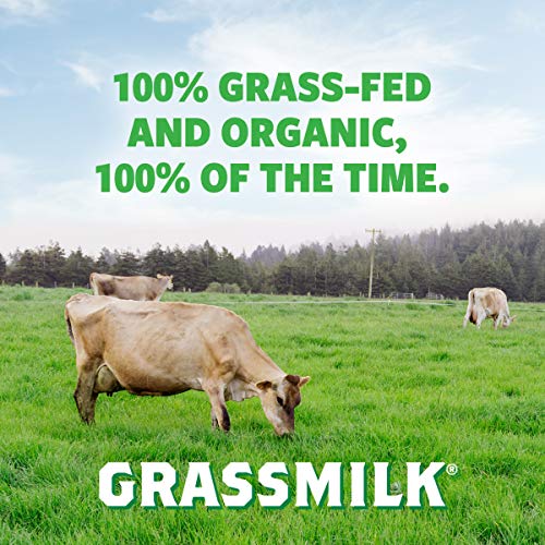 Organic Valley Grassmilk Half and Half - Organic, Grass Fed, Non GMO - 16 oz (Pint)
