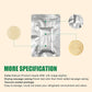 Edible Drying Natural Sausage Casing, Sausage Casings For Flavorous Homemade Sausages Ham,Breakfast Sausage,Italian Sausage,Knoblewurst,Pepperoni,Bologna Sausage And Most Sausage (8M/26Ft),F43Mm