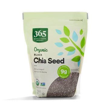365 By Whole Foods Market  Organic Black Chia Seeds  15 Ounce