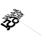 65 Birthday Cake Toppers-Black Glitter, Funny 65Th Cake Topper For Men,65 Cake Topper For Women, 65Th Birthday Decorations,65Th