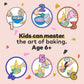 Duff Goldman Diy Kids Baking Kit By Baketivity - Bake Unicorn Rainbow Cookies With Premeasured Ingredients | Best Family Fun Act