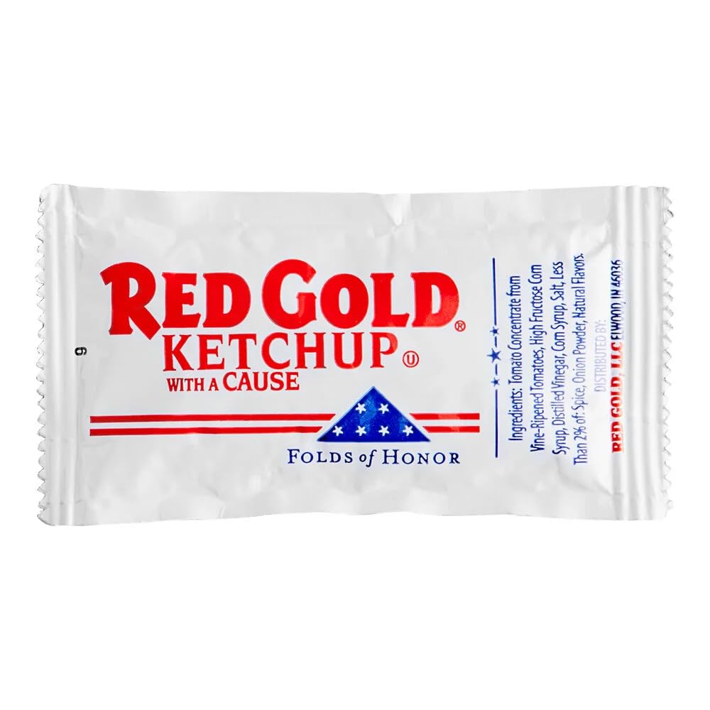 Condiment Variety Pack Single Serve Pouches: Each of KETCHUP, MUSTARD, and RELISH - Perfect for Picnics, Lunch Boxes, BBQs, Trav