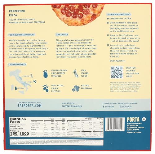 Porta Pepperoni Pizza, 15.2 Oz