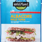 Wild t Wild Albacore Tuna  No Salt Added  Sustainably Wild-Caught  Kosher  Gluten Free  Keto and Paleo  3rd Party Mercury Tested  3 Ounce Pouch (Pack of 1)
