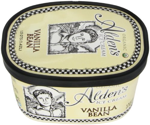 Aldens, Organic Vanilla Bean Ice Cream, 48 oz (Frozen)