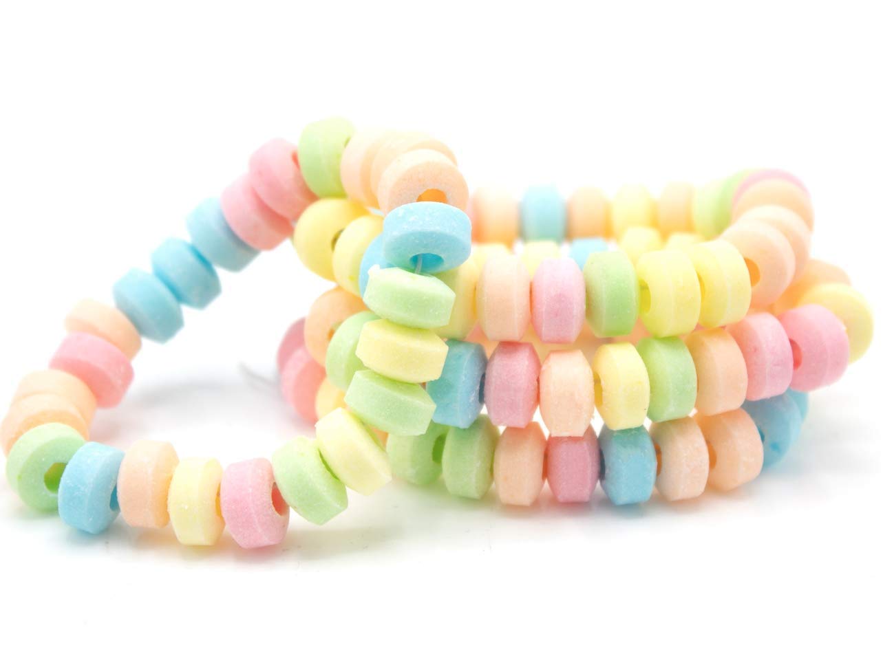 Cartwheel Confections 110 Candy Bracelets Individually Wrapped Bulk, Bracelet Candy Jewelry, Pastel Candy For Candy Buffet, Edib