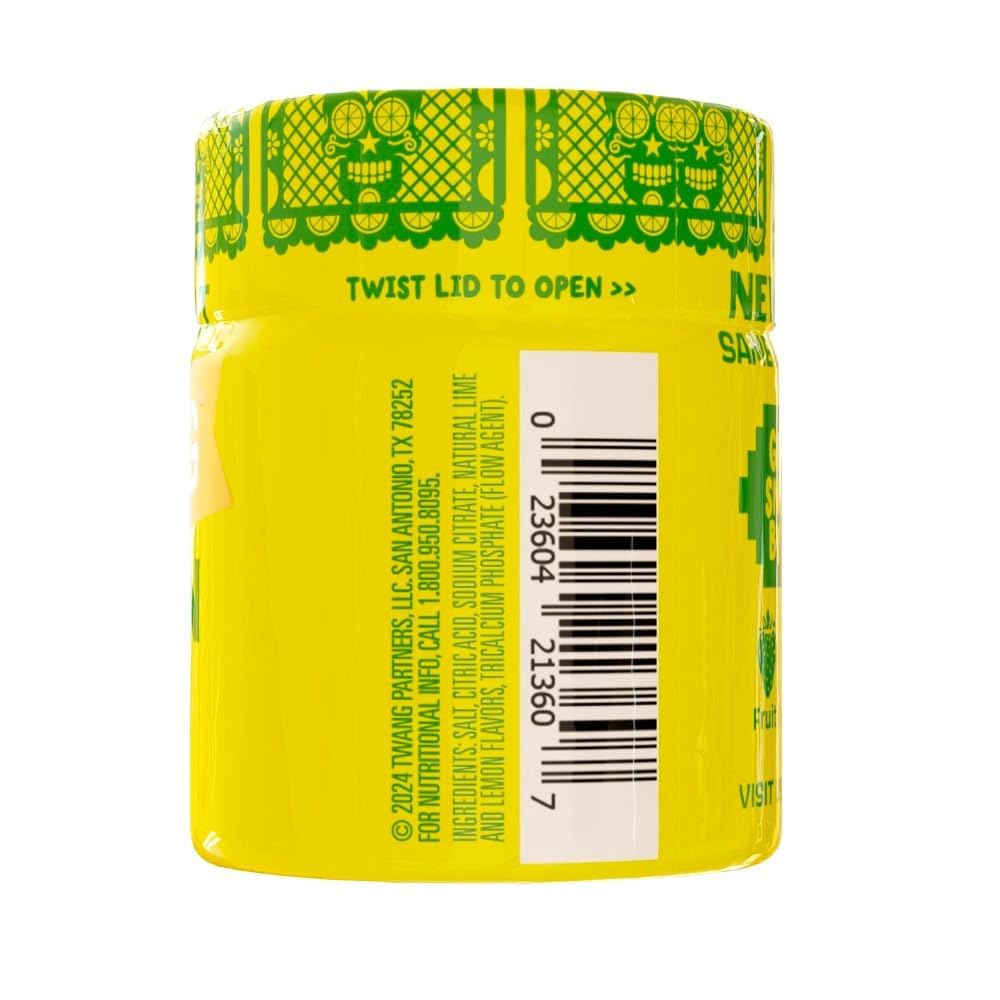 Twangerz Lemon-Lime Seasoning Salt Snack Topping, 1.15-Ounce Shaker (Pack Of 10)