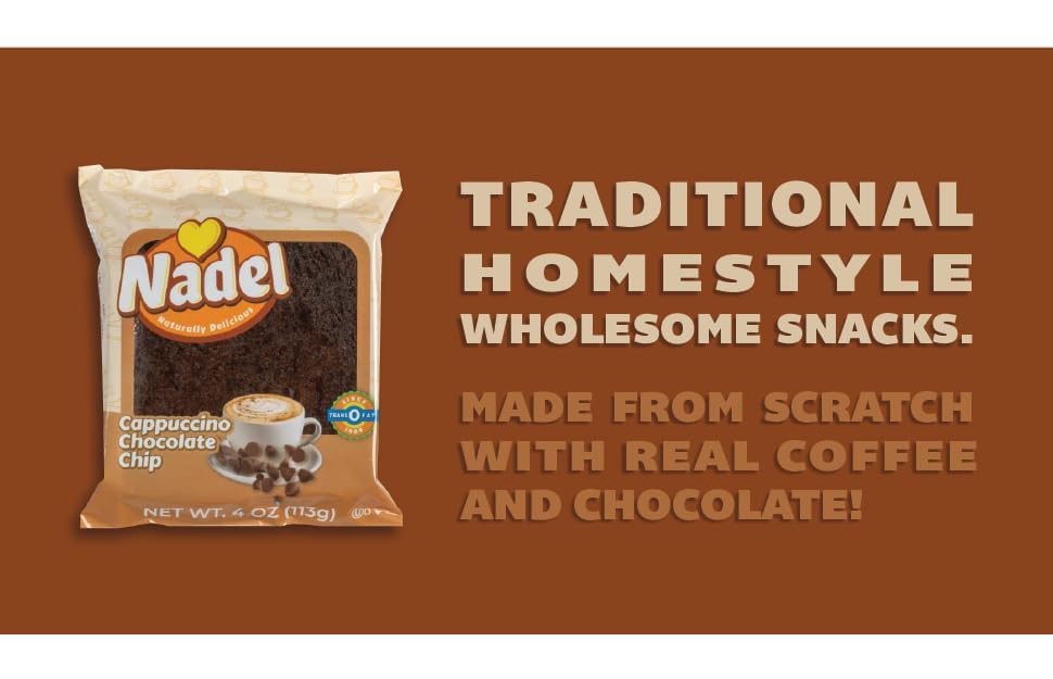 Naturally Delicious Sweet Breads Variety Pack, 4 Flavors (Banana Walnut, Cappuccino Chocolate Chip, Carrot Walnut, Zucchini Walnut) - 4 Pack