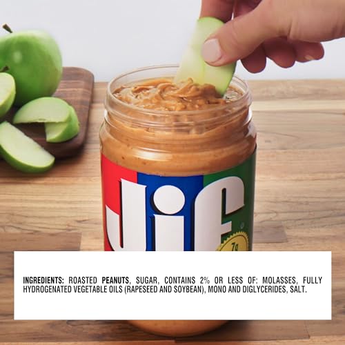 Jif Extra Crunchy Peanut Butter, 28 Ounces (Pack Of 10)