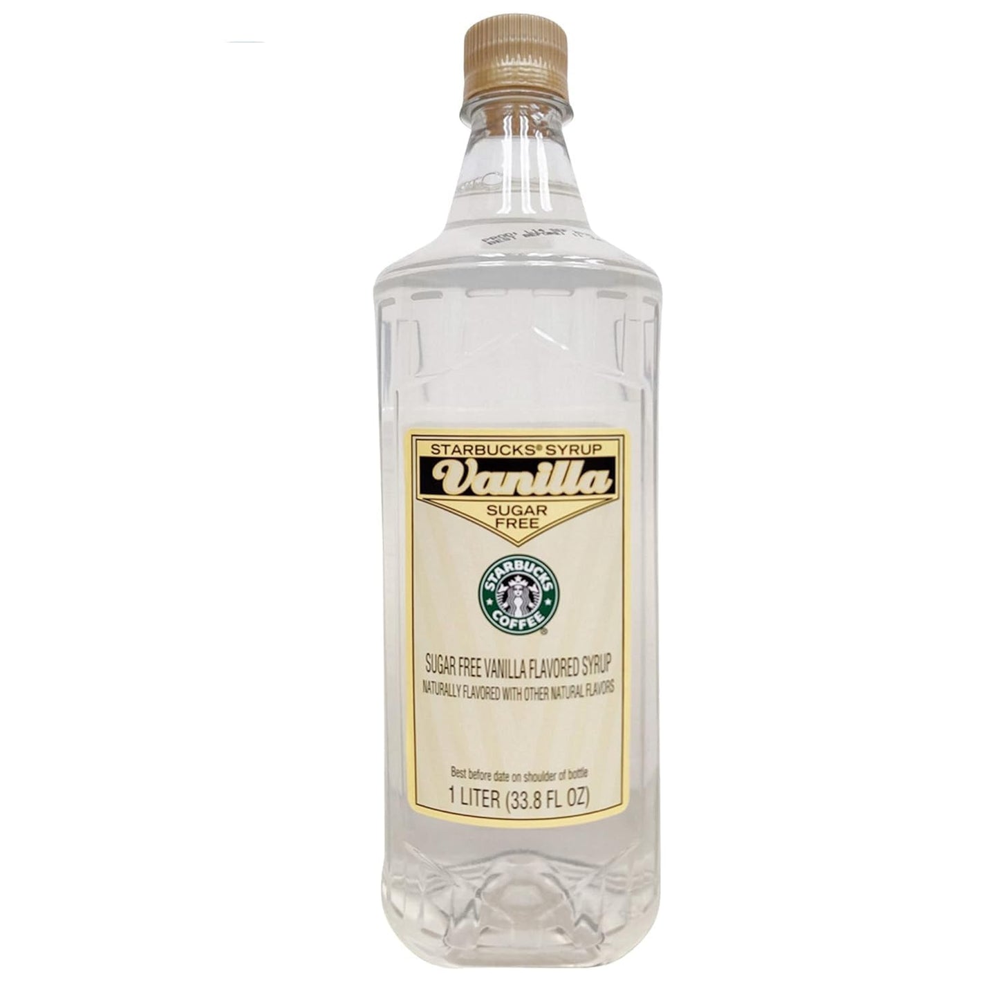 Starbucks Sugar-Free Vanilla Syrup - 33.8 Fl Oz (Pack of 1)