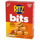 RITZ Bits Spicy Queso Cheese Sandwich Crackers, Snacks for Kids and Adults, Lunch Snacks, 8.8 oz