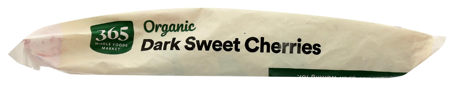 365 Everyday Value, Organic Dark Sweet Cherries, 10 oz, (Frozen)