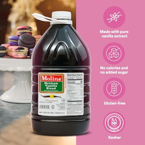 Molina Vanilla Blend 135.3oz (4l /1 gal)