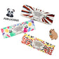 Panda Products Popping Boba 3-Flavor Party Kit - Blueberry, Green Apple, Lychee | Bursting Boba Pearls | 130G Each