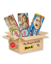 Big Bargain World Multipack Gift Box Glazed Donuts Pack Box Old Fashioned, Donuts Stick, Apple Donuts Stick Snack Cake Box Donut