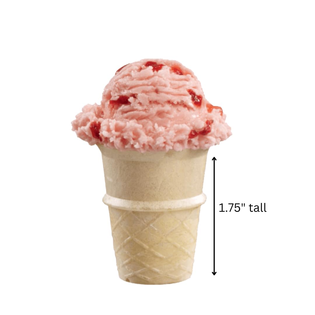 Joy Cone Ice Cream Cones - Gift Packs With 4 BONUS Ice Cream Stickers By Lyzas Sweets &  (Pack of 2  Mini Cups (42ct.))