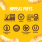 Hippeas - Chickpea Puff White Cheddar - Case Of 12-6/.8 Ounce