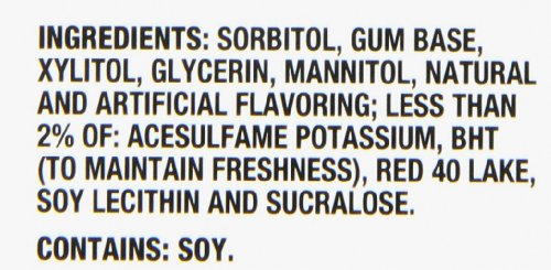 Trident Sugar-Free Gum, Cinnamon, 15 Count (Pack Of 14)